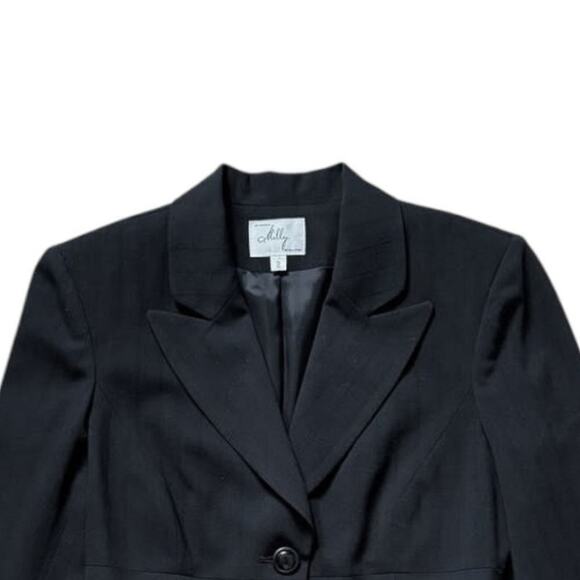 Milly Black Jacket Blazer | Size 2 - Picture 3 of 8